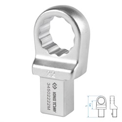 Насадка накидная серии "FIT", 22 мм, 14х18 мм KING TONY 34502222M TONY - фото 722343
