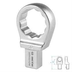 Насадка накидная серии "FIT", 32 мм, 14х18 мм KING TONY 34502232M TONY - фото 722347