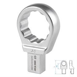 Насадка накидная серии "FIT", 34 мм, 14х18 мм KING TONY 34502234M TONY - фото 722348