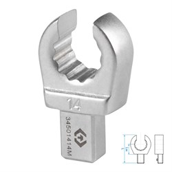 Насадка разрезная серии "FIT", 14 мм, 9х12 мм KING TONY 34501414M TONY - фото 722355