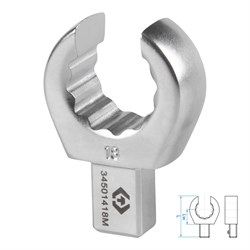 Насадка разрезная серии "FIT", 18 мм, 9х12 мм KING TONY 34501418M TONY - фото 722358