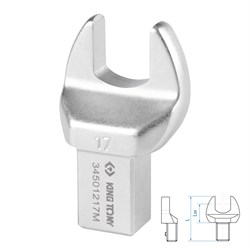 Насадка рожковая серии "FIT", 17 мм, 14х18 мм KING TONY 34501217M TONY - фото 722367