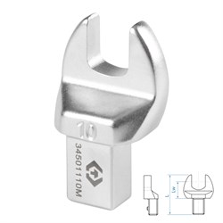 Насадка рожковая серии "FIT", 10 мм, 9х12 мм KING TONY 34501110M TONY - фото 722385