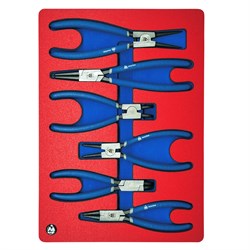 Набор съемников стопорных колец, ложемент, 6 предметов МАСТАК 5-3306 5-3306 - фото 722418