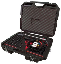 Набор пневмоинструмента 1/2" с принадлежностями, кейс, 41 предмет MIGHTY SEVEN NC-4255QC SEVEN - фото 722596