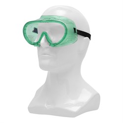 Очки закрытые "Эргономичные" с прямой вентиляцией, поликарбонат Сибртех 89163 - фото 722794