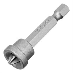 Бита PH2x50 мм с ограничителем для ГКЛ, 2 шт, CrMo Сибртех 11461 - фото 722844