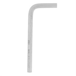 Ключ имбусовый HEX, 7 мм, 45x, закаленный, никель Сибртех 12334 - фото 723099