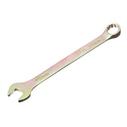 Ключ комбинированный, 14 мм, желтый цинк Сибртех 14980 - фото 723196