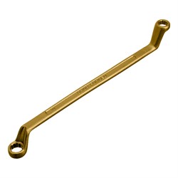Ключ накидной, 8 х 10 мм, желтый цинк Сибртех 14614 - фото 723469