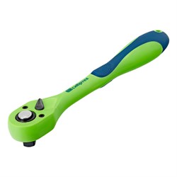 Ключ-трещотка 1/2", CrV, 72 зуба, с быстрым сбросом Сибртех 14009 - фото 723839