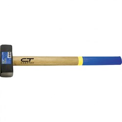 Кувалда, 3000 г, кованая головка, деревянная рукоятка Сибртех 10929 - фото 723857