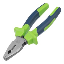 Плоскогубцы комбинированные, 200 мм, двухкомпонентные рукоятки Сибртех 17052 - фото 725681