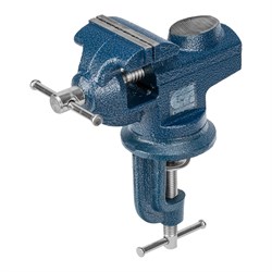 Тиски слесарные, настольные, поворотные, ширина рабочих губок 65 мм, наковальня Сибртех 18672 - фото 725720