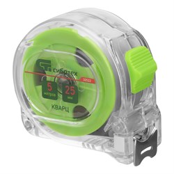 Рулетка измерительная Сибртех корпус,амортизатор,5 м 5 м 25 мм 32522 - фото 726240