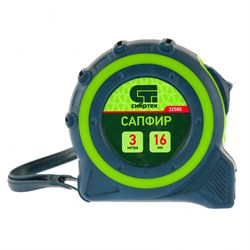 Рулетка измерительная Сибртех компонентный корпус,3 3 м 16 мм 32580 - фото 726290
