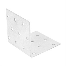 Крепежный уголок равносторонний 2 мм, KUR 60 x 60 x 60 мм Сибртех 46421 - фото 726722