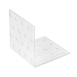 Крепежный уголок равносторонний 2 мм, KUR 80 х 80 х 80 мм Сибртех 46426 - фото 726736