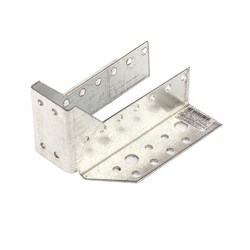 Опора бруса раскрытая, 2 мм, OBR R-40 х 145 х 76 мм, цинк Сибртех 46528 - фото 726814