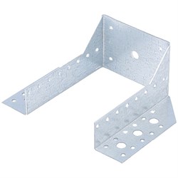 Опора бруса раскрытая, 2 мм, OBR R-100 х 140 х 76 мм, цинк Сибртех 46533 - фото 726820