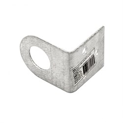 Проушина угловая, 2 мм, 90 х 40 мм, цинк Сибртех 46508 - фото 726867