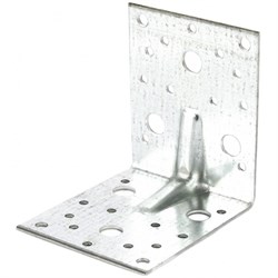 Крепежный уголок усиленный 2.5 мм, KUU 105 x 105 x 90 мм Сибртех 464133 - фото 726891