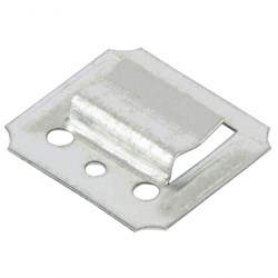 Кляймер №2, оцинкованный с гвоздями, 100 шт Сибртех 46572 - фото 726897