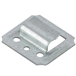 Кляймер №3.5 оцинкованный с гвоздями, 100 шт Сибртех 465735 - фото 726901