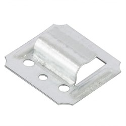 Кляймер №4, оцинкованный с гвоздями, 100 шт Сибртех 46574 - фото 726903