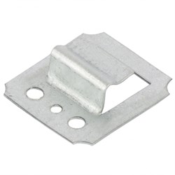 Кляймер №5, оцинкованный с гвоздями, 100 шт Сибртех 46575 - фото 726905