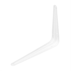 Кронштейн угловой с ребром, 150х200 мм, белый Сибртех 93952 - фото 726926