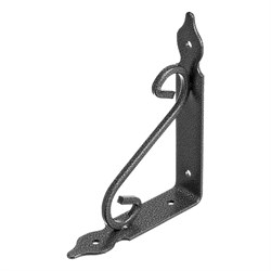 Кронштейн декоративный, 145 х 110 х 25 х 3 мм, темно-серый Сибртех 94060 - фото 726938