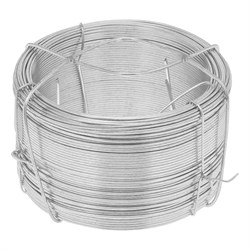 Проволока стальная, оцинкованная 0.9 мм, длина 50 м Сибртех 47752 - фото 727187