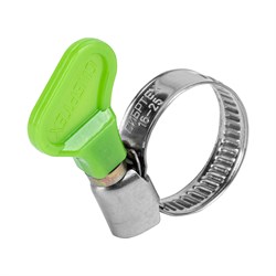 Хомуты металлические элемент крепления с формой ключа 16-25 мм, 100 штук в упаковке Сибртех 47548 - фото 727350