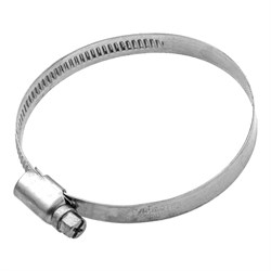 Хомуты нержавеющая сталь, Стандартное болтовое крепление 50-70 мм, 50 штук в упаковке, ширина 9 мм Сибртех 47584 - фото 727456