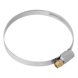 Хомуты нержавеющая сталь, Стандартное болтовое крепление 60-80 мм, 50 штук в упаковке, ширина 9 мм Сибртех 47585 - фото 727461