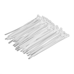 Хомуты многоразовые 200 x 7.2 мм, пластиковые 50 шт Сибртех 45575 - фото 727569