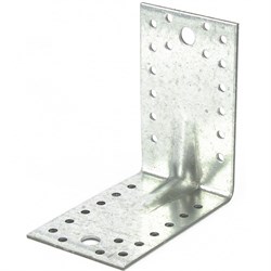 Крепежный уголок усиленный 2.5 мм, KUU 105 x 105 x 65 мм Сибртех 464143 - фото 727850