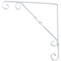 Кронштейн декоративный, 100 х 100 мм, белый Сибртех 94049 - фото 727864