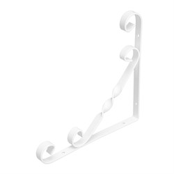 Кронштейн декоративный, 200 х 200 мм, белый Сибртех 94051 - фото 727878