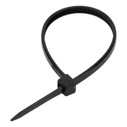 Хомуты, 100 x 2.5 мм, пластиковые, черные, 100 шт Сибртех 45540 - фото 728214