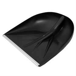 Лопата для уборки снега пластиковая, 385 х 410 мм, без черенка, Сибртех 61486 - фото 728965