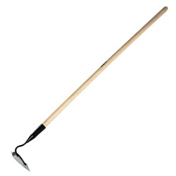 Мотыга стальная, 170 х 60 х 1300 мм, деревянный черенок, Сибртех 62316 - фото 729105