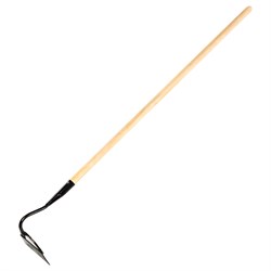 Мотыга стальная усиленная, 170 х 60 х 1430 мм, деревянный черенок, Сибртех 62282 - фото 729142