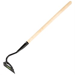 Мотыга стальная усиленная, 150 х 45 х 860 мм, деревянный черенок, Сибртех 62284 - фото 729153