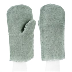 Рукавицы брезентовые огнеупорные, одинарный наладонник, 2 размер Сибртех 68127 - фото 729232