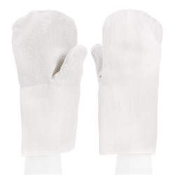 Рукавицы х/б с наладонником из ПВХ, 1 размер Сибртех 68145 - фото 729252