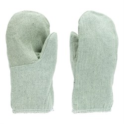 Рукавицы утепленные, брезентовые, огнеупорные, ватин, 2 размер Сибртех 68116 - фото 729269