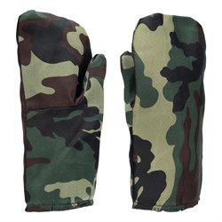 Рукавицы зимние, защита от пониж температур и мех воздействий, утеплитель ватин, камуфляж Сибртех 68154 - фото 729307