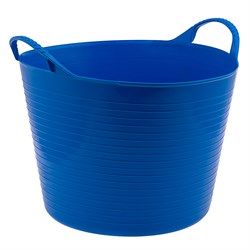 Ведро гибкое сверхпрочное, 40 л, синее, Сибртех 67508 - фото 729366